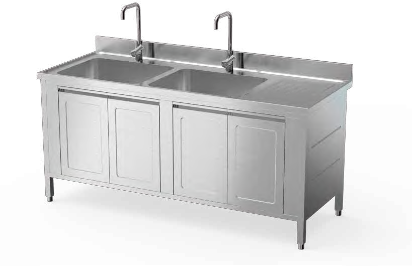 Double Washing Sink Healsky